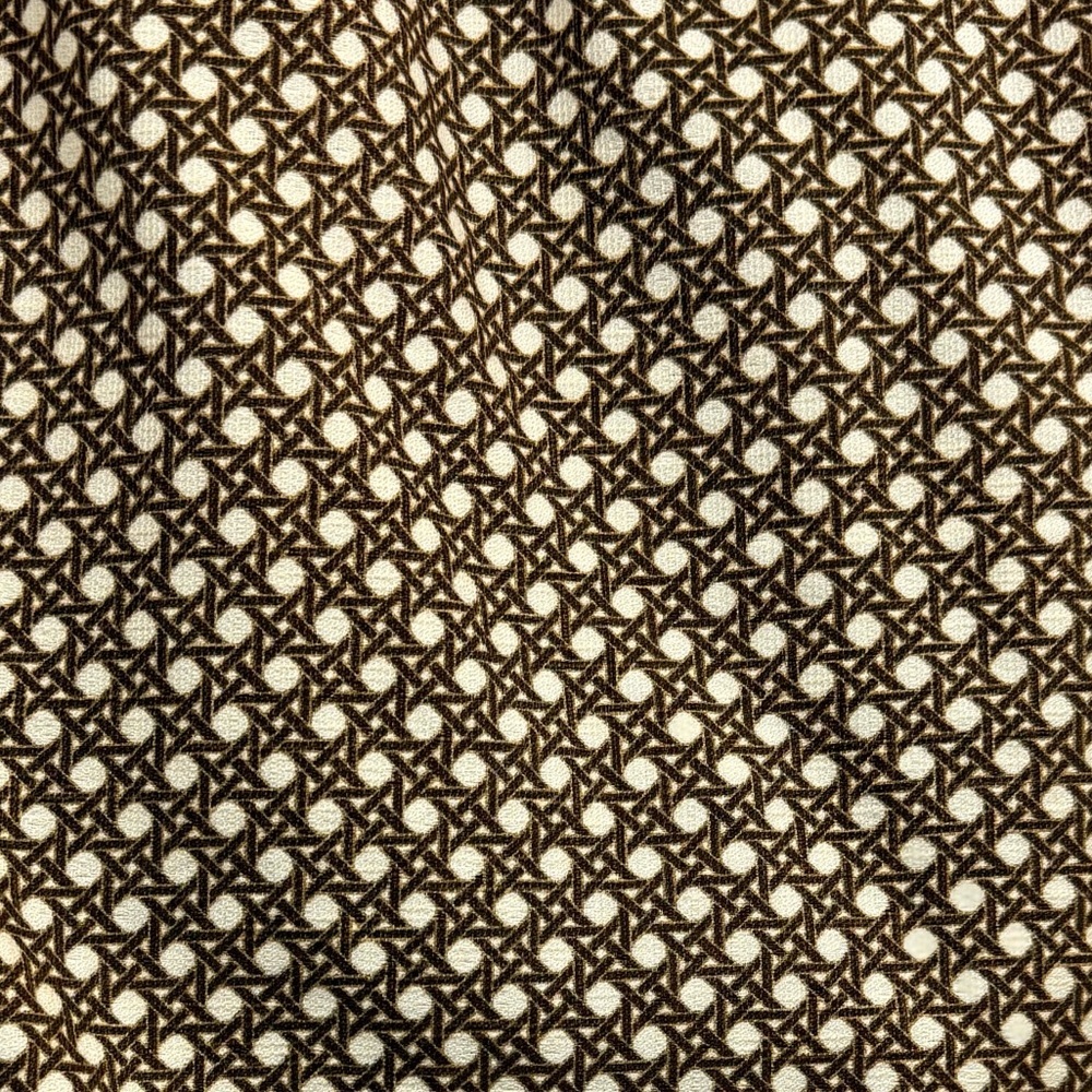 Talbots Size 10 Tan Patterned A-Line Skirt - Picture 7 of 14